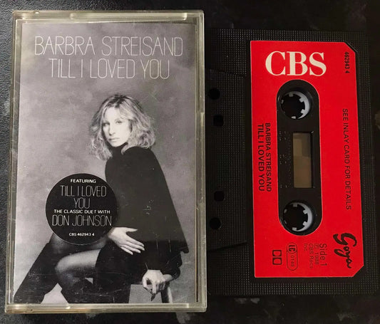 Barbra Streisand, Till I Loved You Album, CBS, 462943 4, Vintage Cassette Magretro