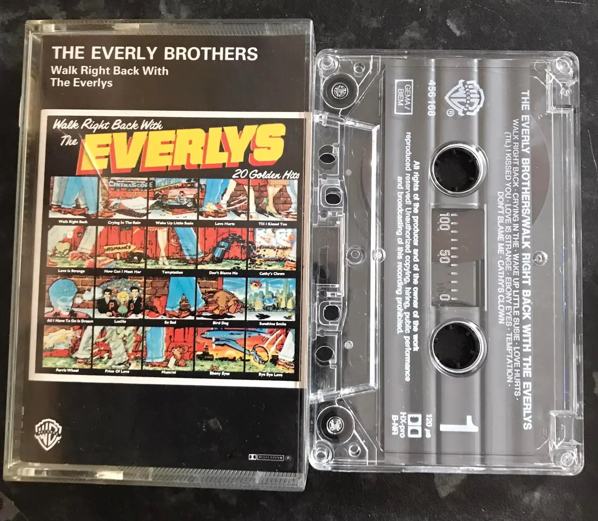 The Everly Brothers, Walk Right back with the Everly's, WB, K 456 168 Magretro
