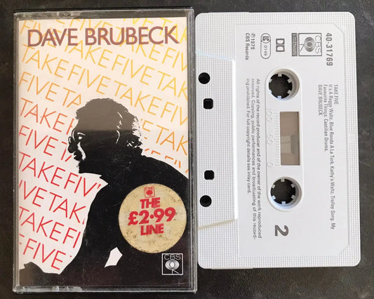 Take Five Album, Dave Brubeck, CBS, 40-31769, Vintage Cassette Magretro