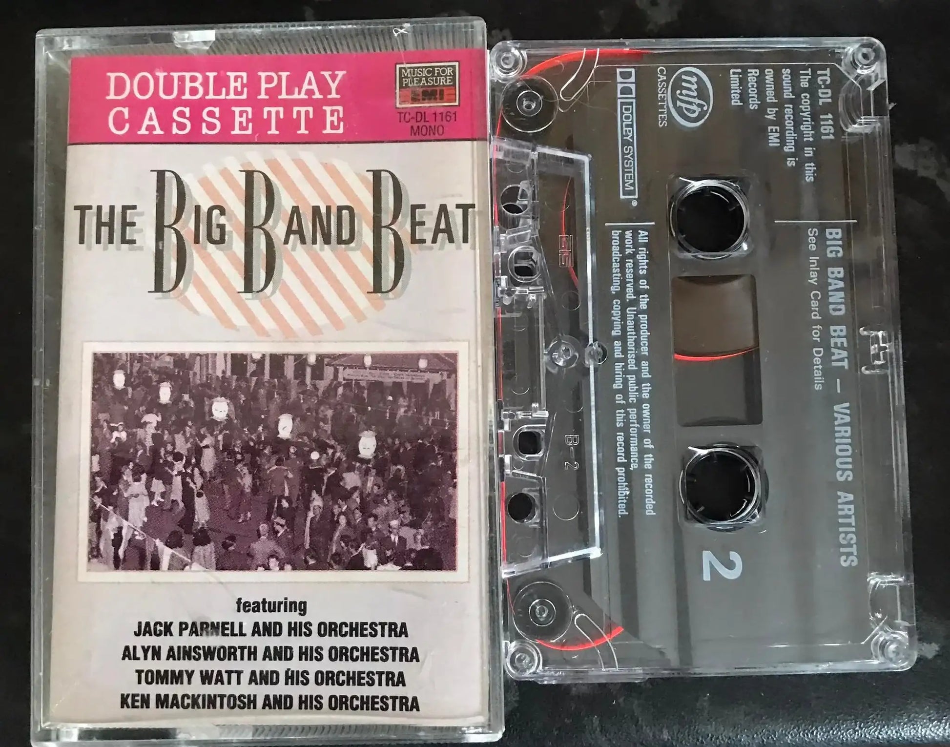 The Big Band Beat Album, MFP, TC-DL 1161, Vintage Cassette Magretro