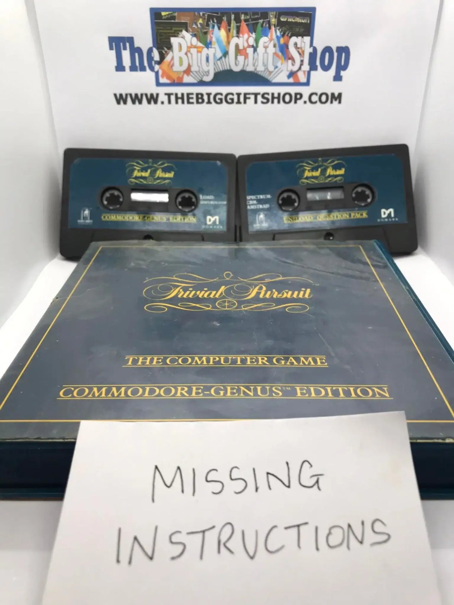 Trivial Pursuit: Genus Edition, C64, Released by Domark Ltd Magretro