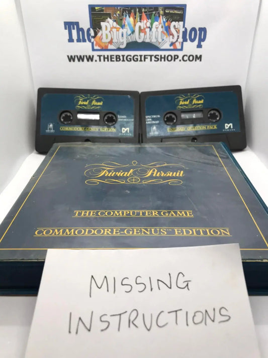 Trivial Pursuit: Genus Edition, C64, Released by Domark Ltd Magretro