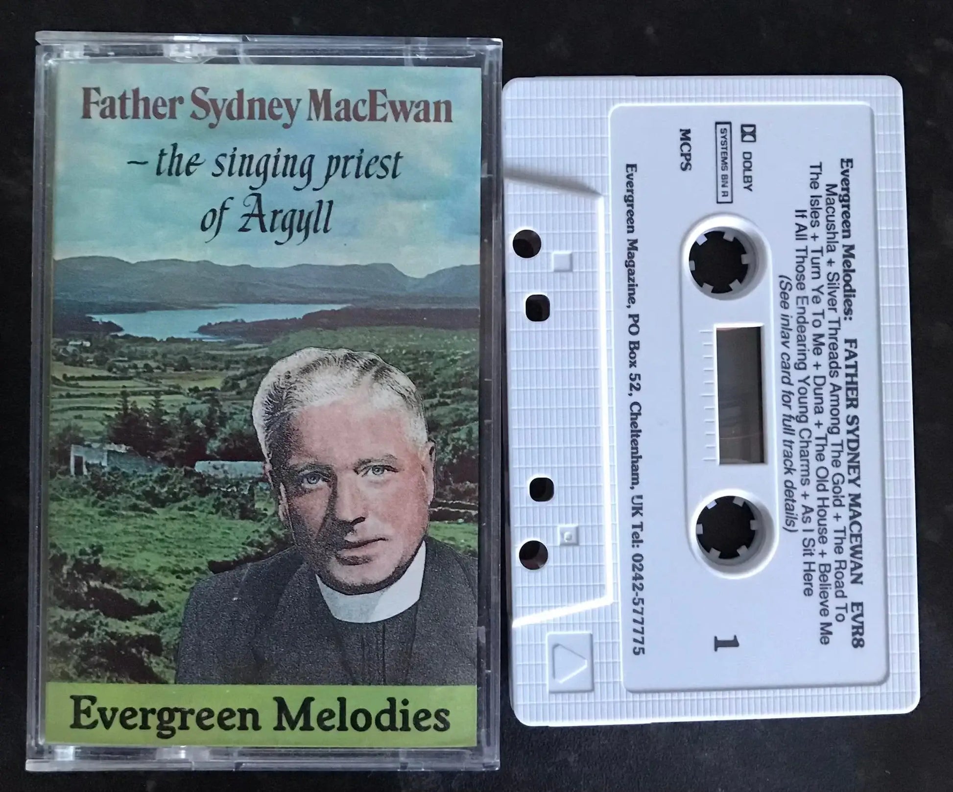 Father Sydney MacEwan, The Singing Priest of Argyll, EVR8, Vintage Cassette Magretro