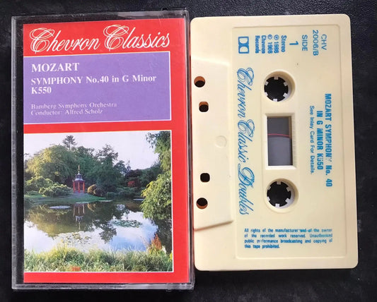 Mozart Symphony No 40 In G Minor K550, Chevron Classic Doubles,CHV 2006/B Magretro