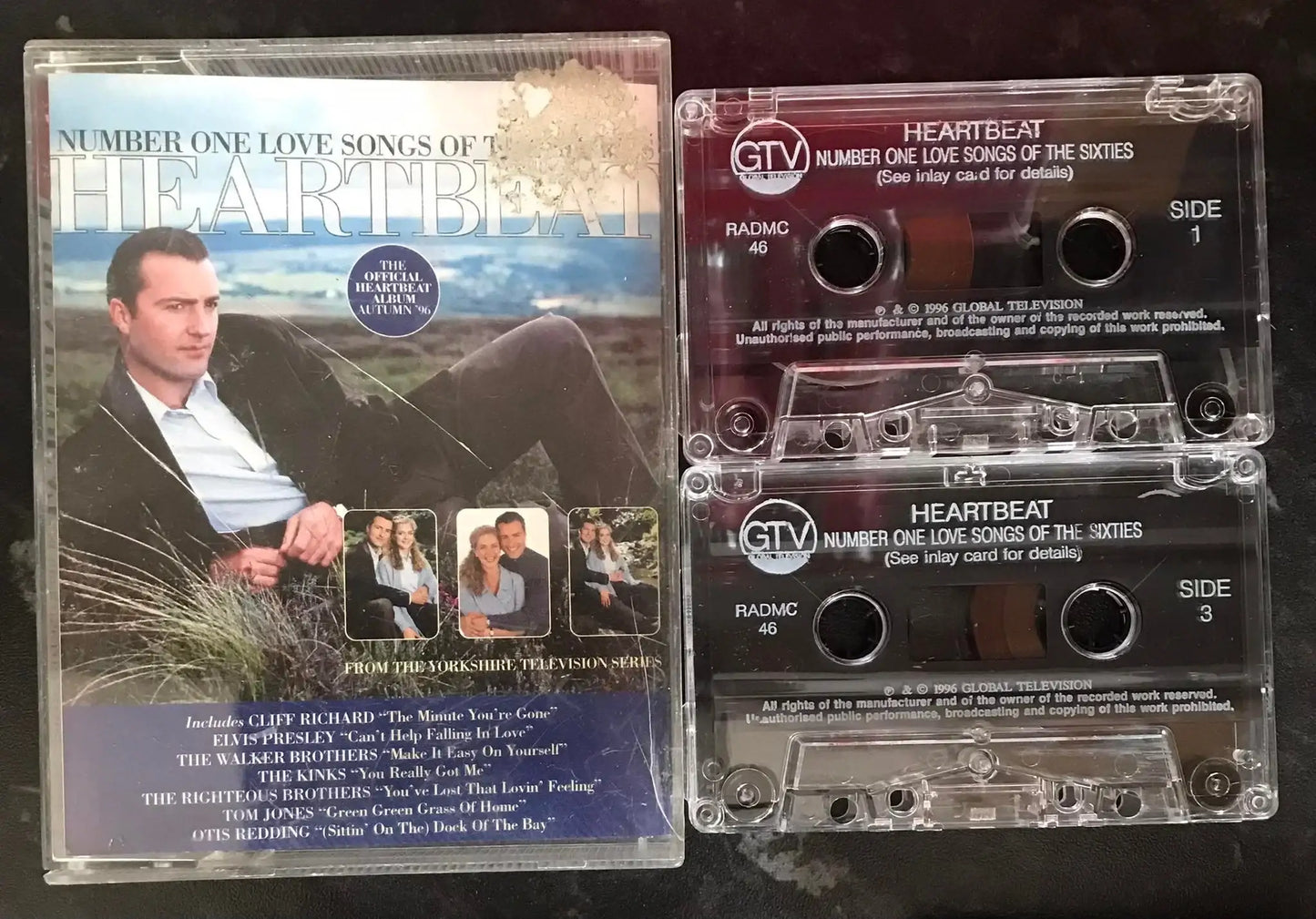 Heartbeat, Number One Love Songs Of The Sixties, GTV, RADMC 46, Vintage Cassette Magretro