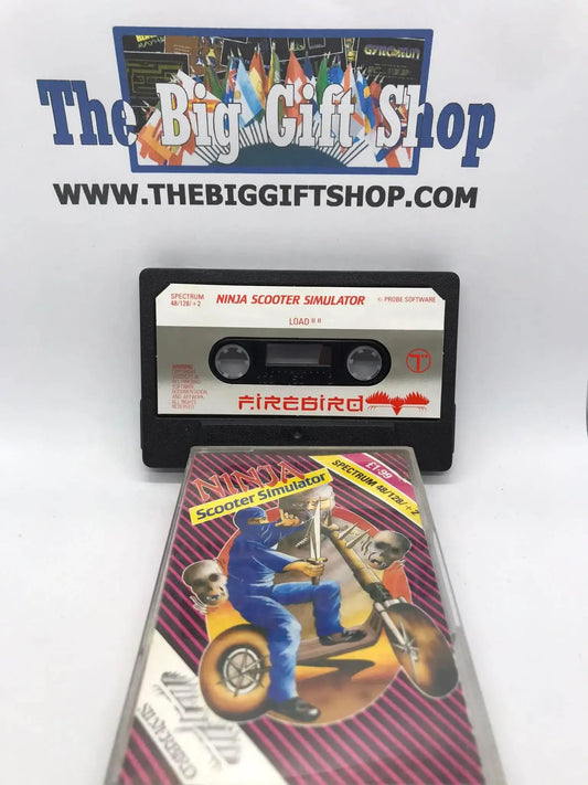 Ninja Scooter Simulator (Tested Working), ZX Spectrum, Silverbird Software Magretro