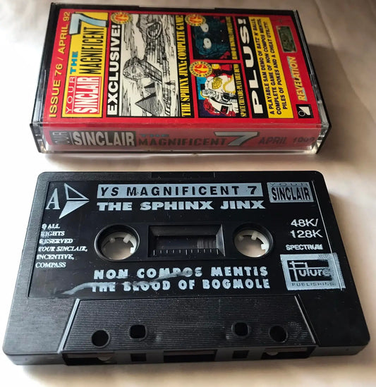 Your Sinclair, Magazine Tape -Mag 7, April 1992 Magretro