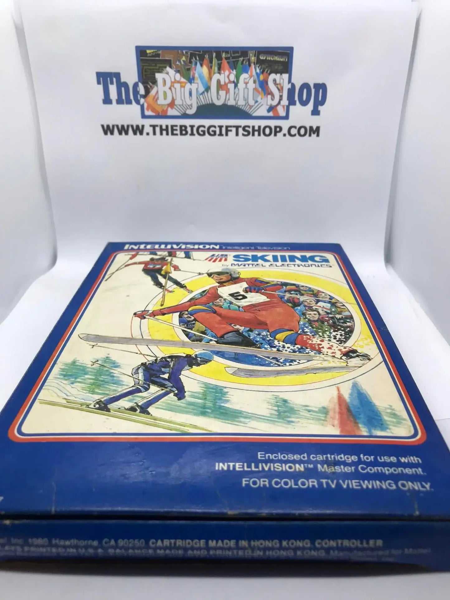 Skiing, Intellivision, Released by Mattel Magretro