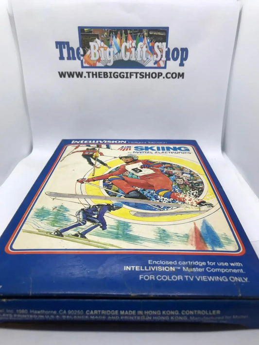 Skiing, Intellivision, Released by Mattel Magretro