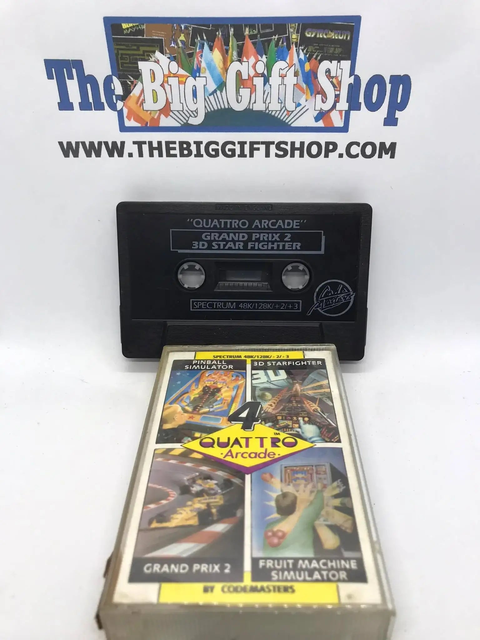 Quattro, Arcade, ZX Spectrum by Codemasters, Rare Magretro