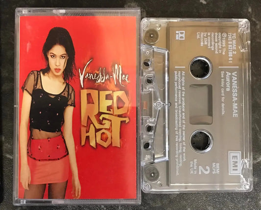 Vanessa-Mae, Red Hot Single, EMI, TC MAE 2, 7243 8 82186 4 1, Vintage Cassette Magretro