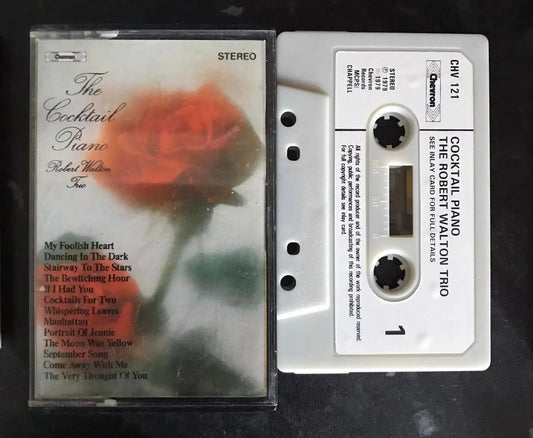 Cocktail Piano Album, The Robert Walton Trio, Chevron, CHV 121, Vintage Cassette Magretro