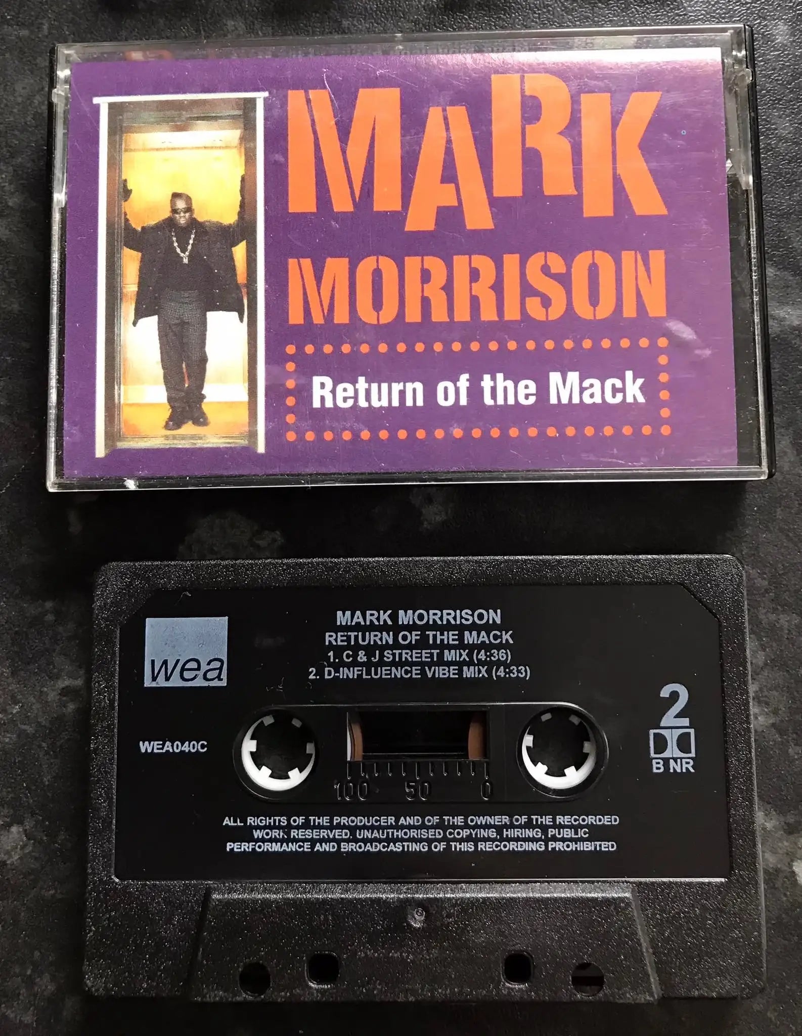Mark Morrison, Return Of The Mack, Single Release, WEA, WEA040C Magretro
