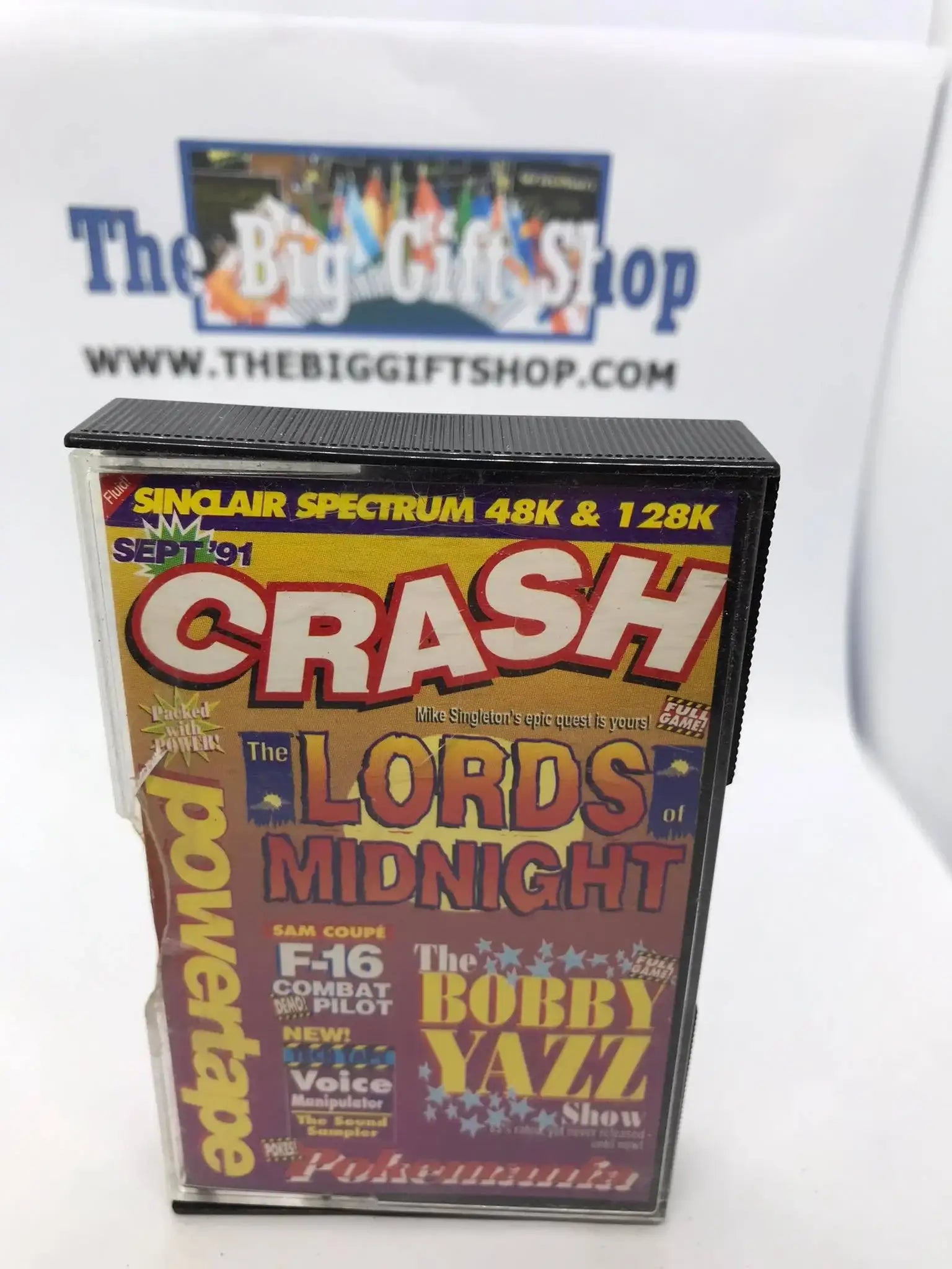 CRASH, Magazine tape Powertape September 1991, ZX Spectrum Magretro