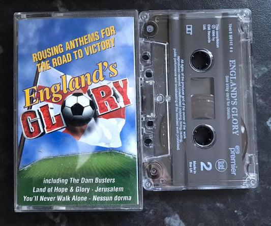 England's Glory Album, EMI Premier, 7243 5 56141 4 8, Vintage Cassette Magretro