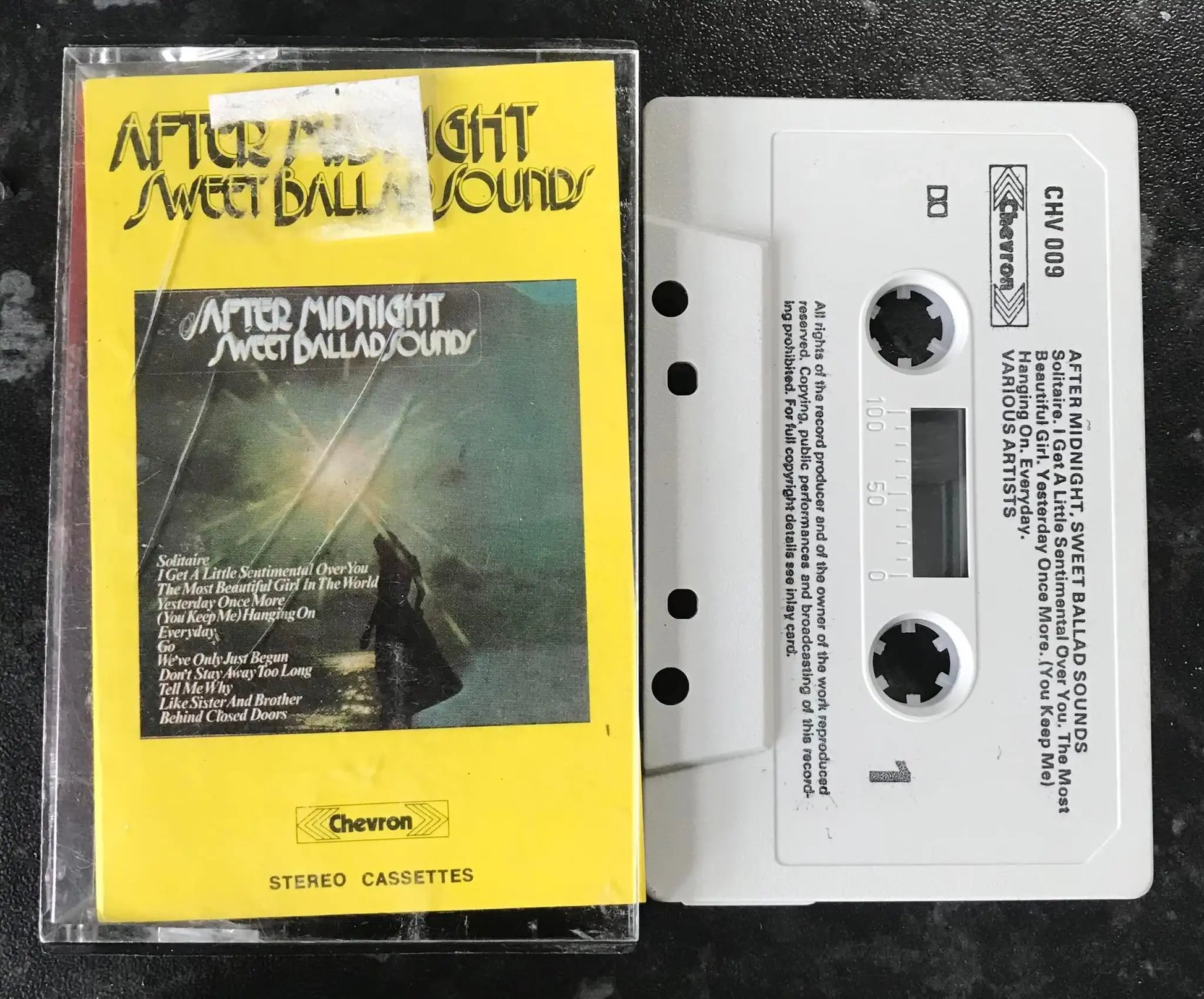 After Midnight Sweet Ballad Sounds Album CHV 009, Vintage Cassette Magretro