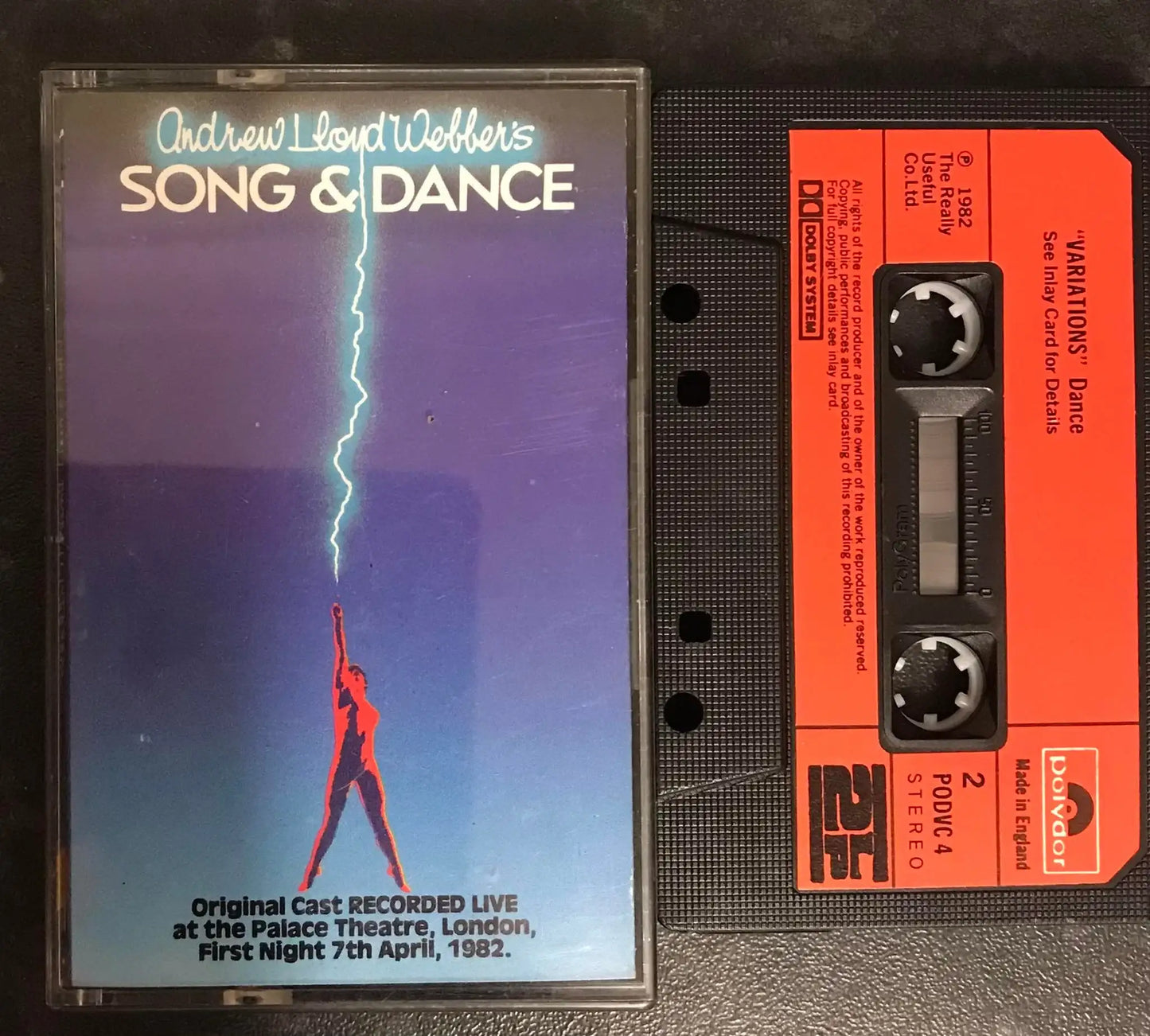 Andrew Lloyd Webber's Song & Dance Album, Original Cast, Polydor, PODVC 4 Magretro