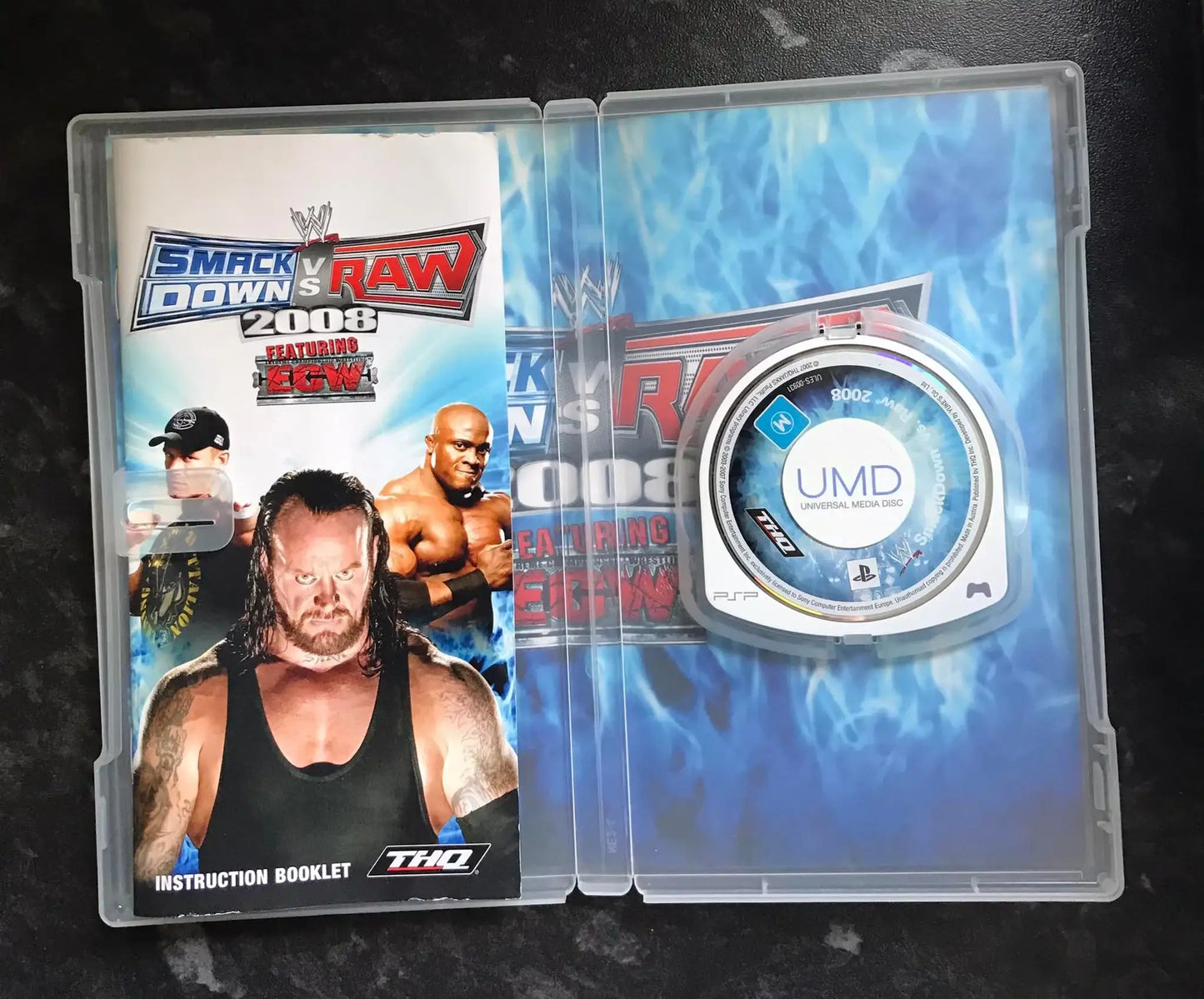 Smackdown VS Raw 2008 WWE, PSP Game, Boxed Magretro