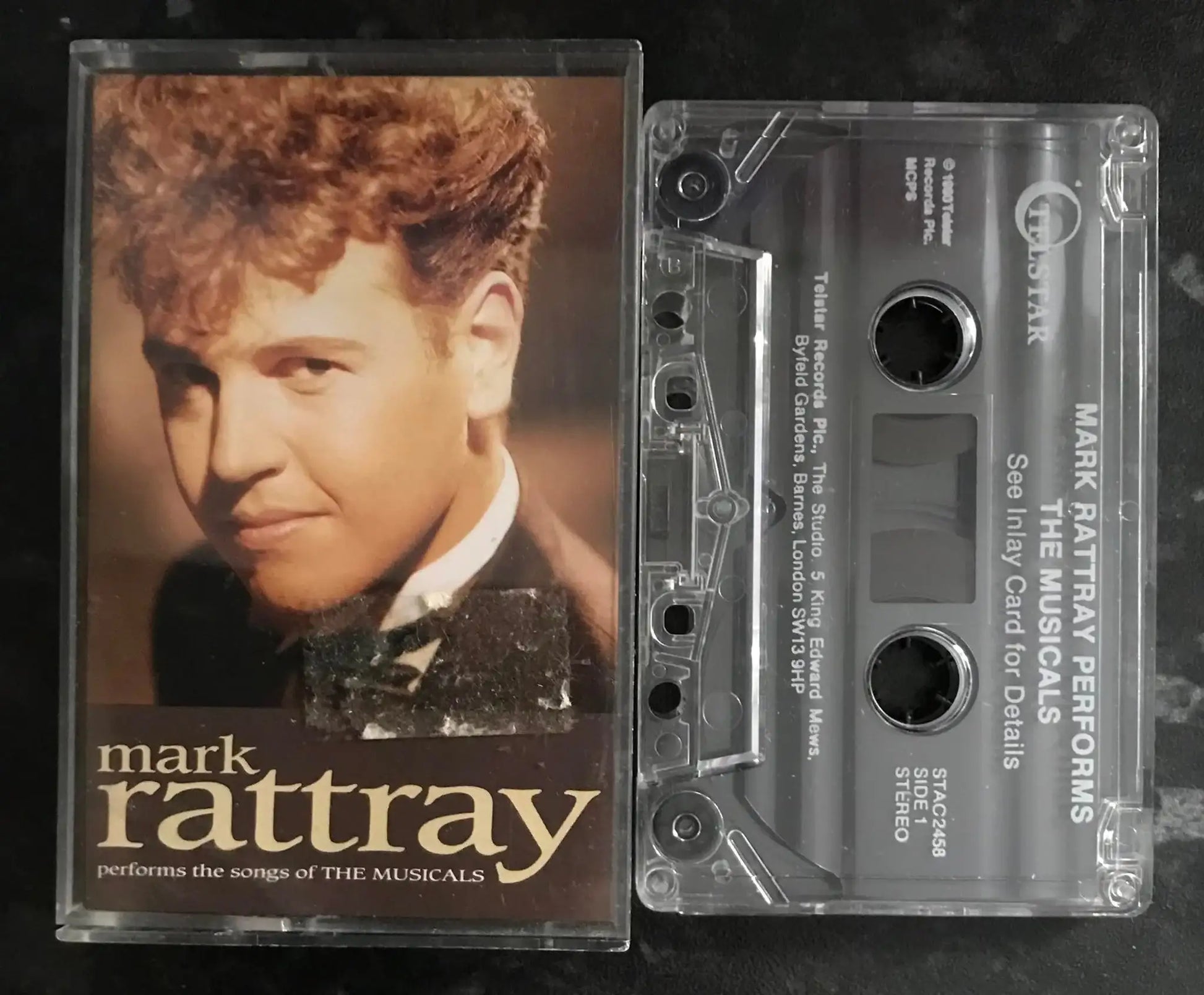 Mark Rattray performs the songs of The Musicals Album, Telstar, STAC 2458 Magretro