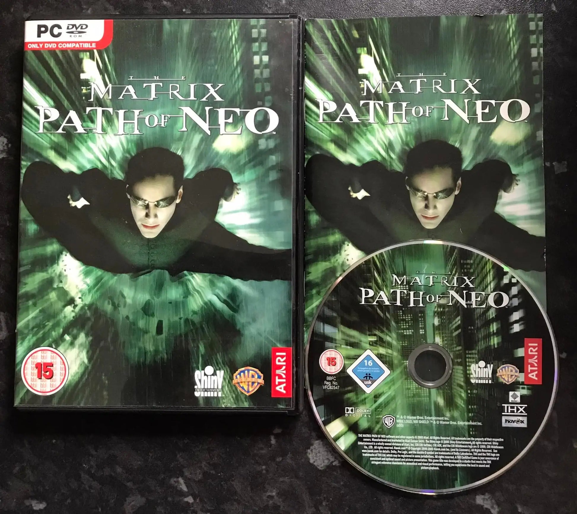 Matrix Path Of Neo, UK, Pal, PC Game Magretro