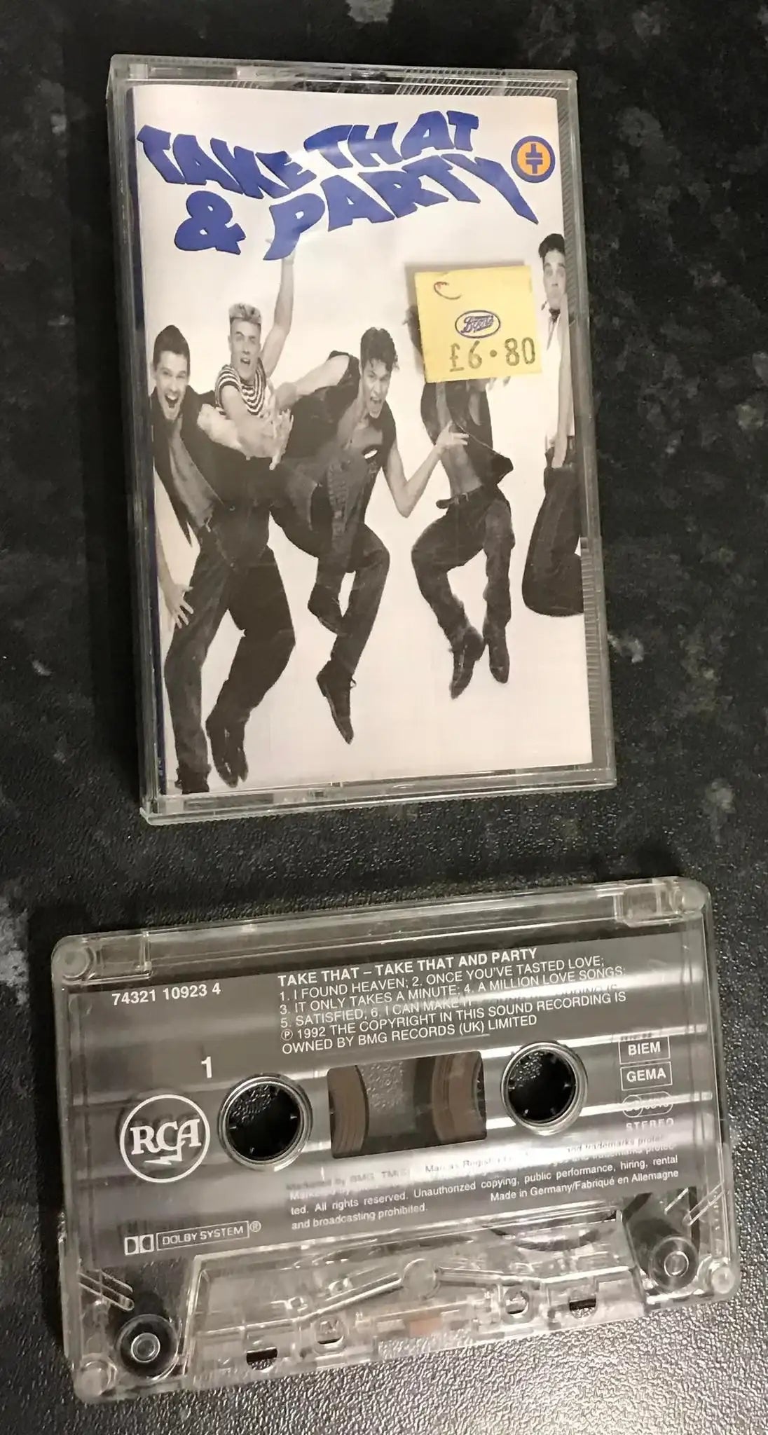 Take That, Take That And Party Album, RCA,74321 10923 4 Magretro