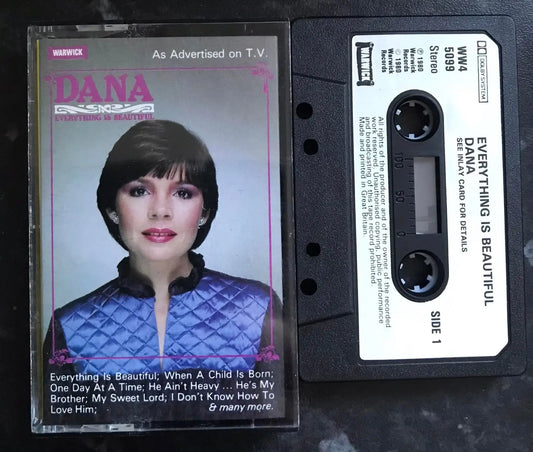 Dana, Everything is Beautiful Album, Warwick Records, WW4 5099, Vintage Cassette Magretro