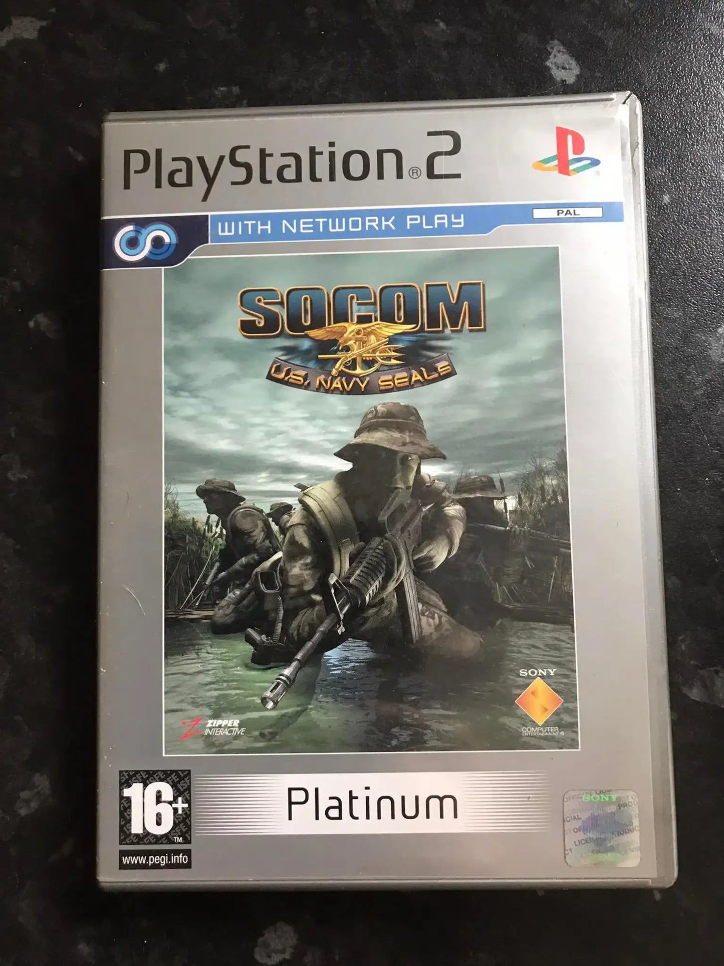 SOCOM U.S.Navy Seals Platinum, PS2 Game, PAL Magretro