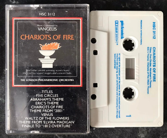 Chariots Of Fire Album, Vangelis, Pickwick, HSC 3112, Vintage Cassette Magretro