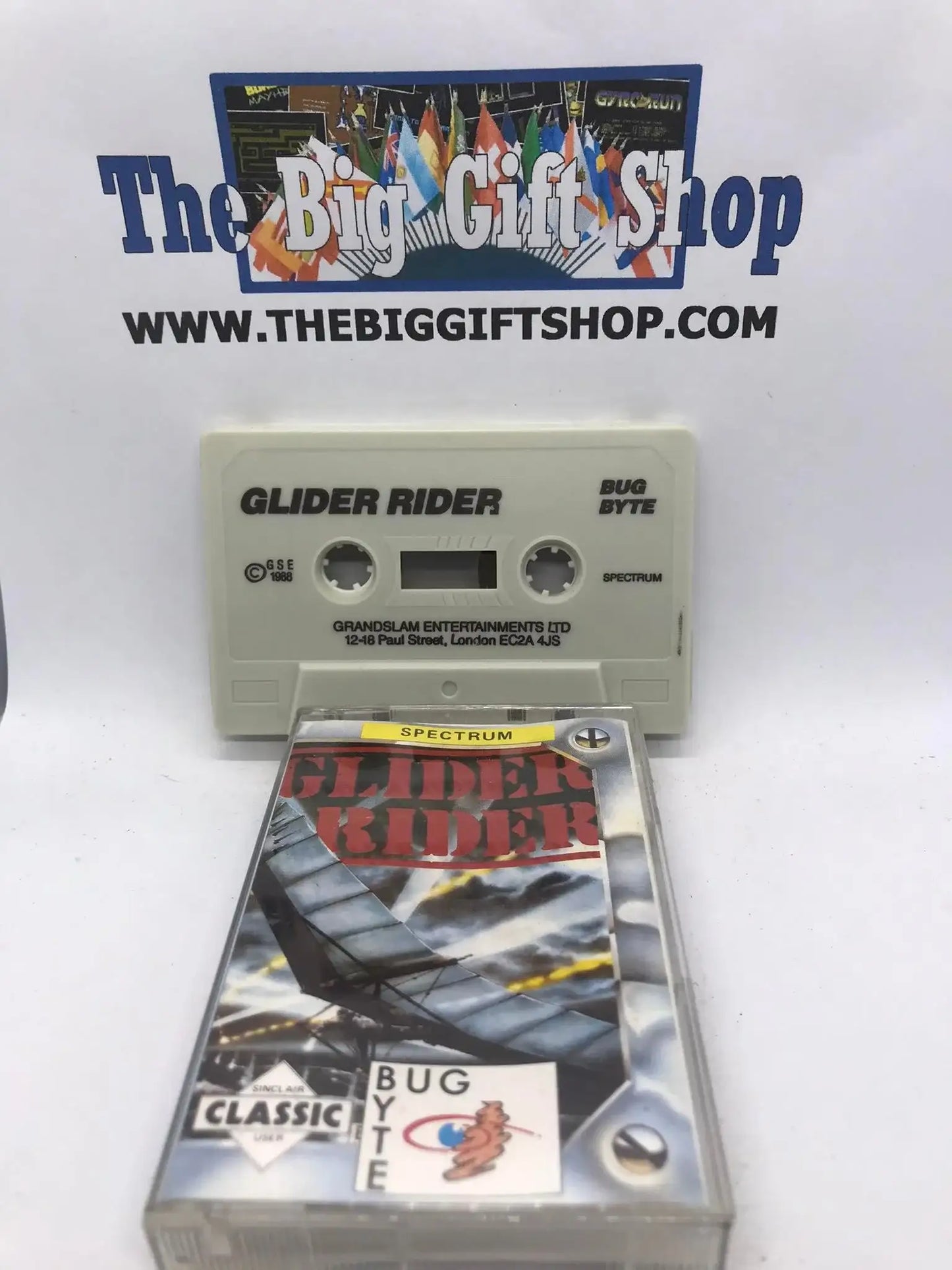 Glider Rider (Bug-Byte), ZX Spectrum, Released by Bug byte Magretro