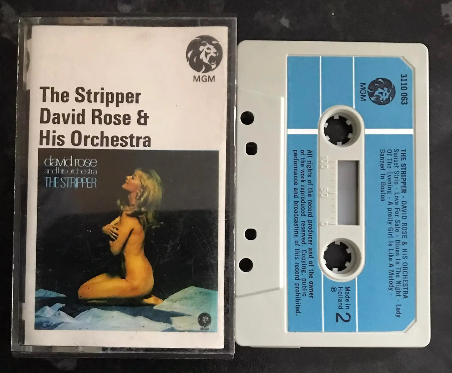 The Stripper, David Rose and his Orchestra, MGM Records,3110-063 Magretro