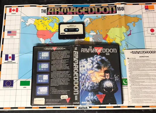 The Armageddon Man, C64, Released by Martech Games Ltd, WORKING Magretro