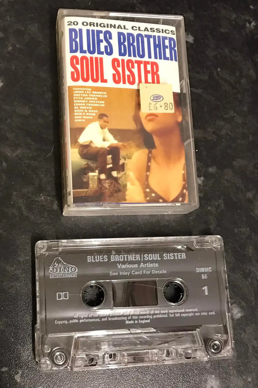 Blues Brother Soul Sister Album, DINO ENT, DINMC 56, Vintage Cassette Magretro