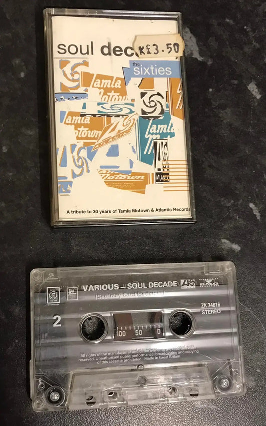 Soul Decade Album, Tape ONE, BMG, ZK 74816 (1), Vintage Cassette Magretro