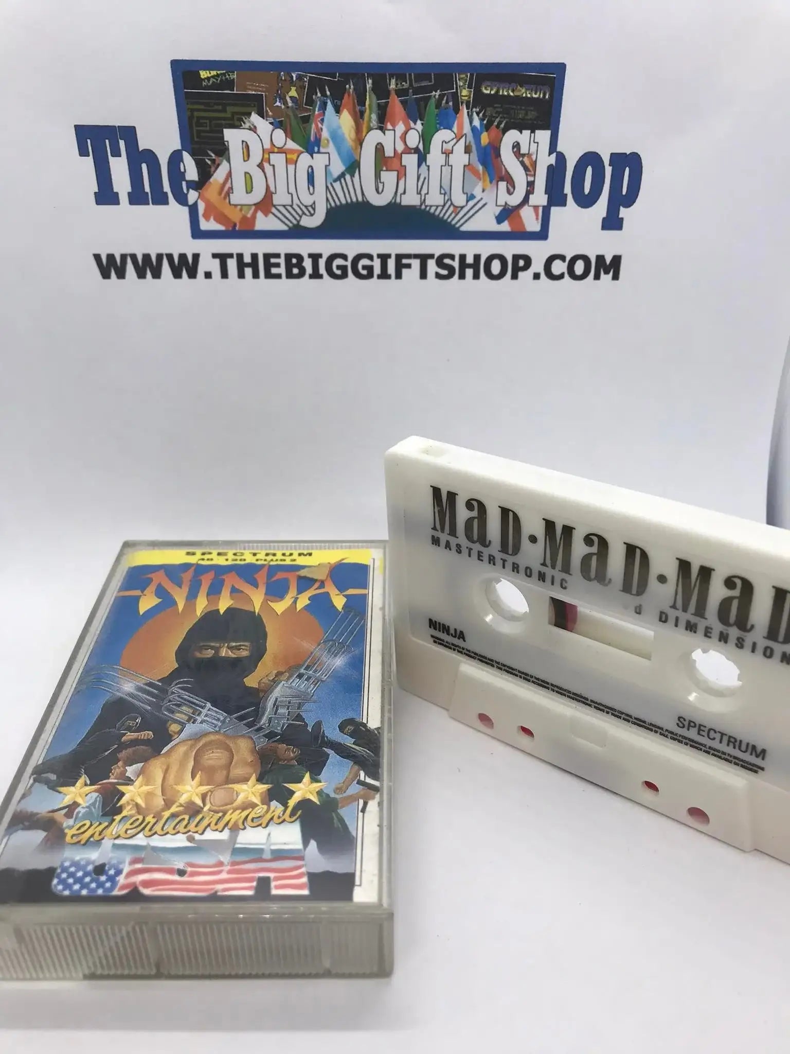 Ninja, ZX Spectrum, Released by Entertainment usa, Working Magretro