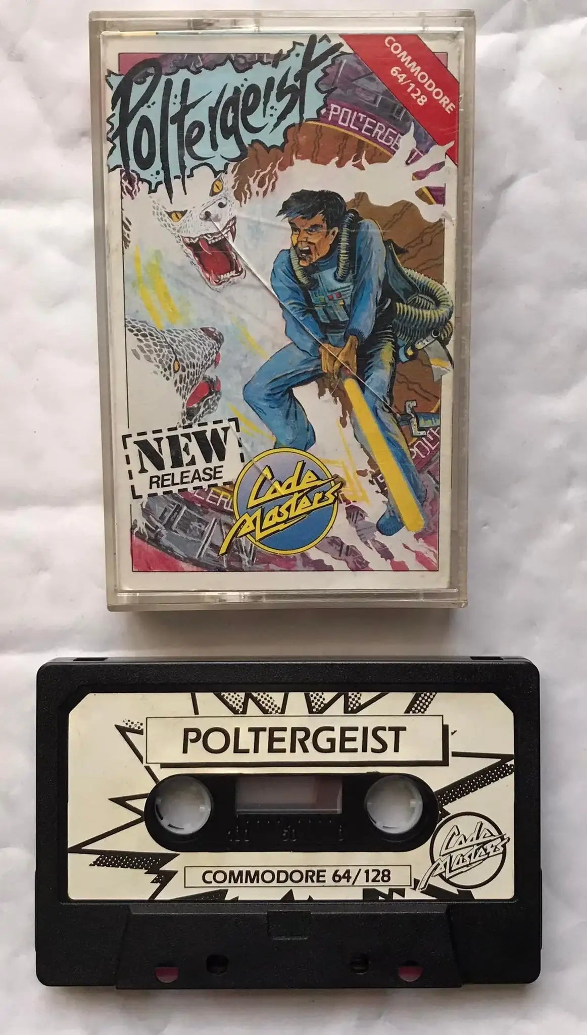 Poltergeist, Commodore 64 game by Codemasters, WORKING Magretro
