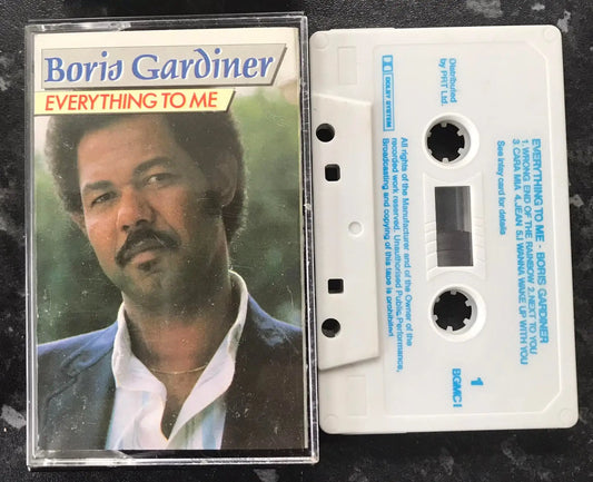 Boris Gardiner, Everything to me Album, Creole Records, BGMC1, Vintage Cassette Magretro
