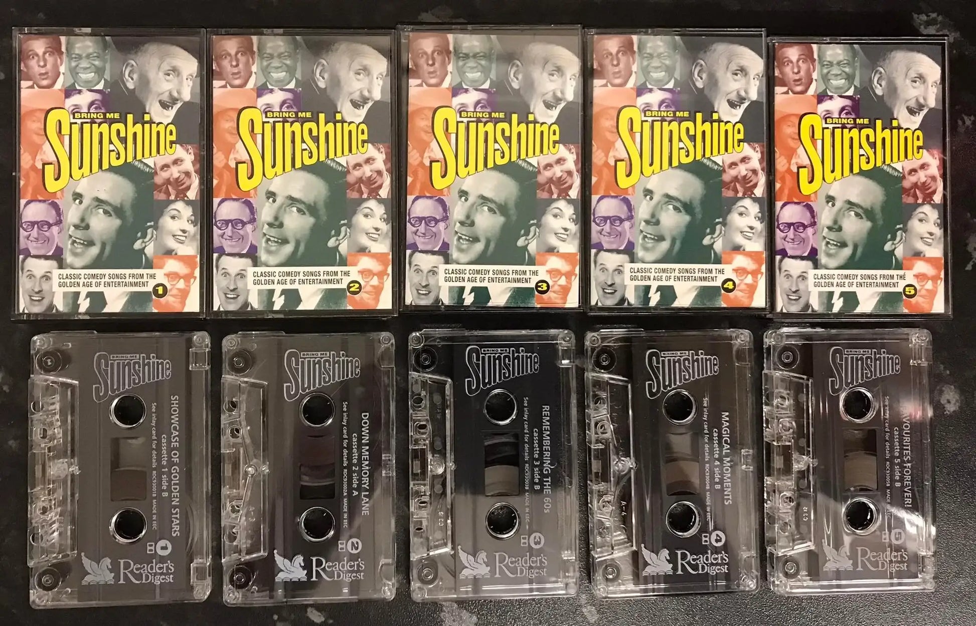 Bring Me Sunshine, Complete 5 Tape Album, Reader's Digest, RDC 93001 Magretro