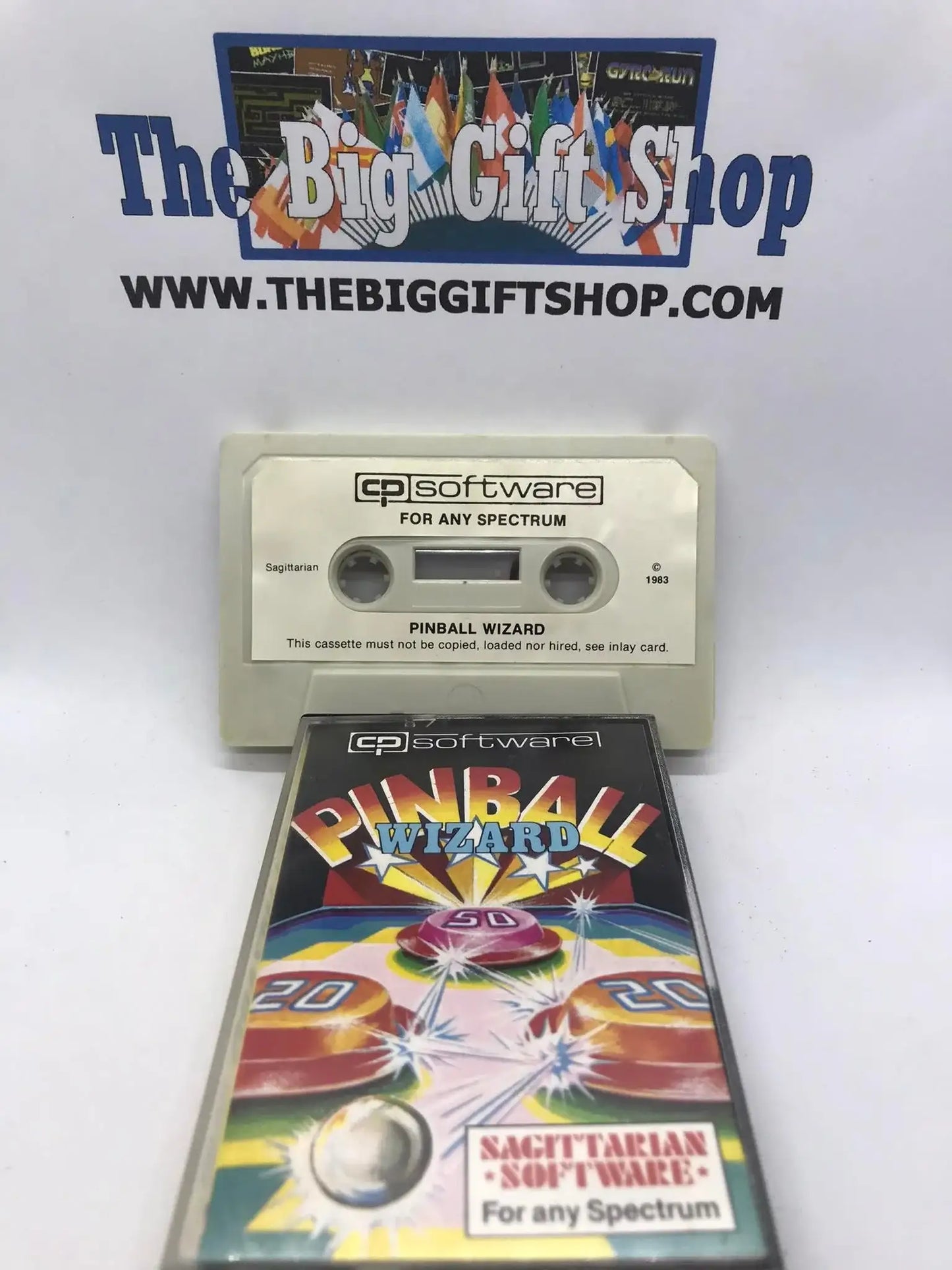 Pinball Wizard (Working), ZX Spectrum, Released by CP Software, Sagitarrian Magretro