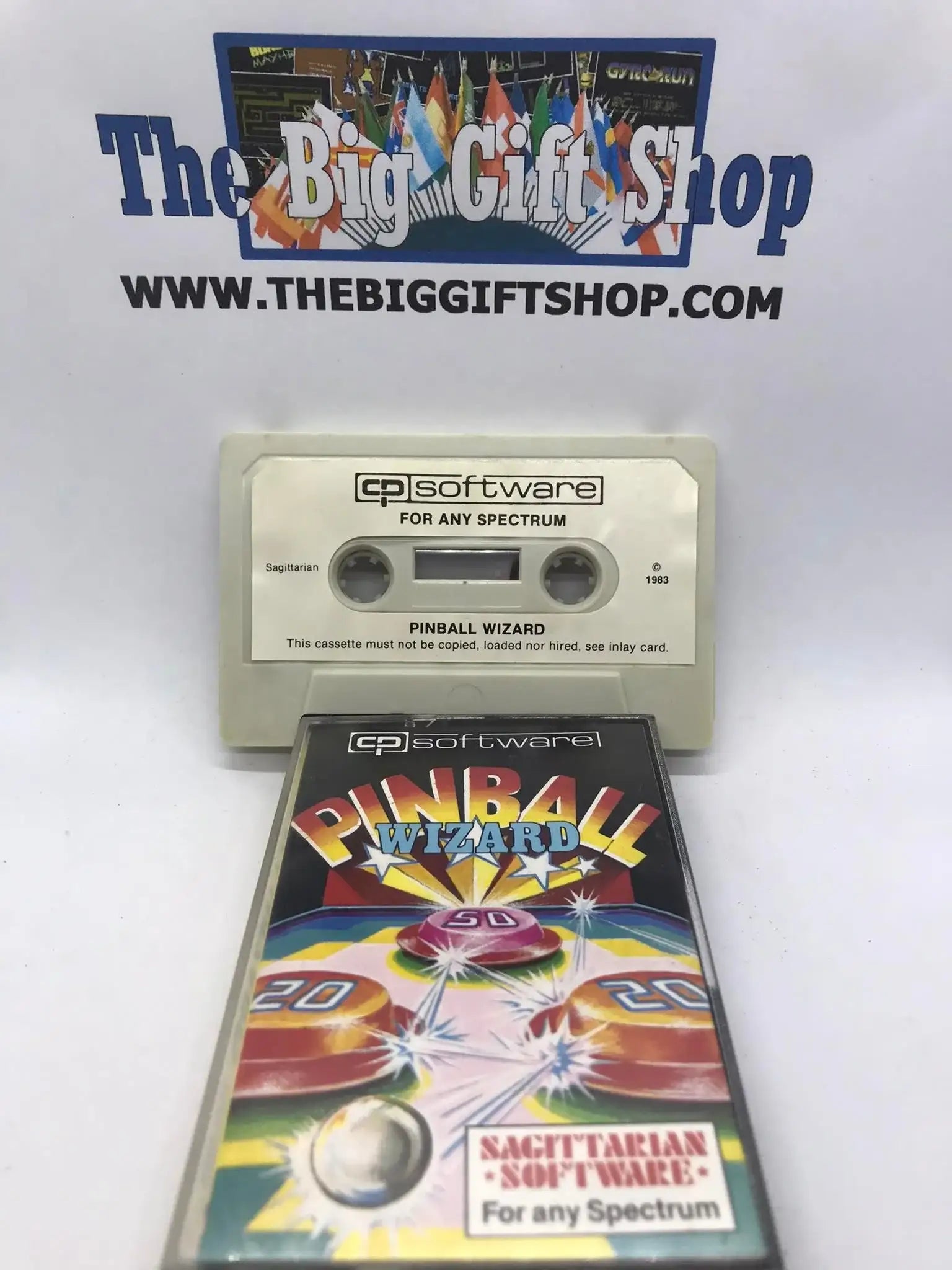 Pinball Wizard (Working), ZX Spectrum, Released by CP Software, Sagitarrian Magretro