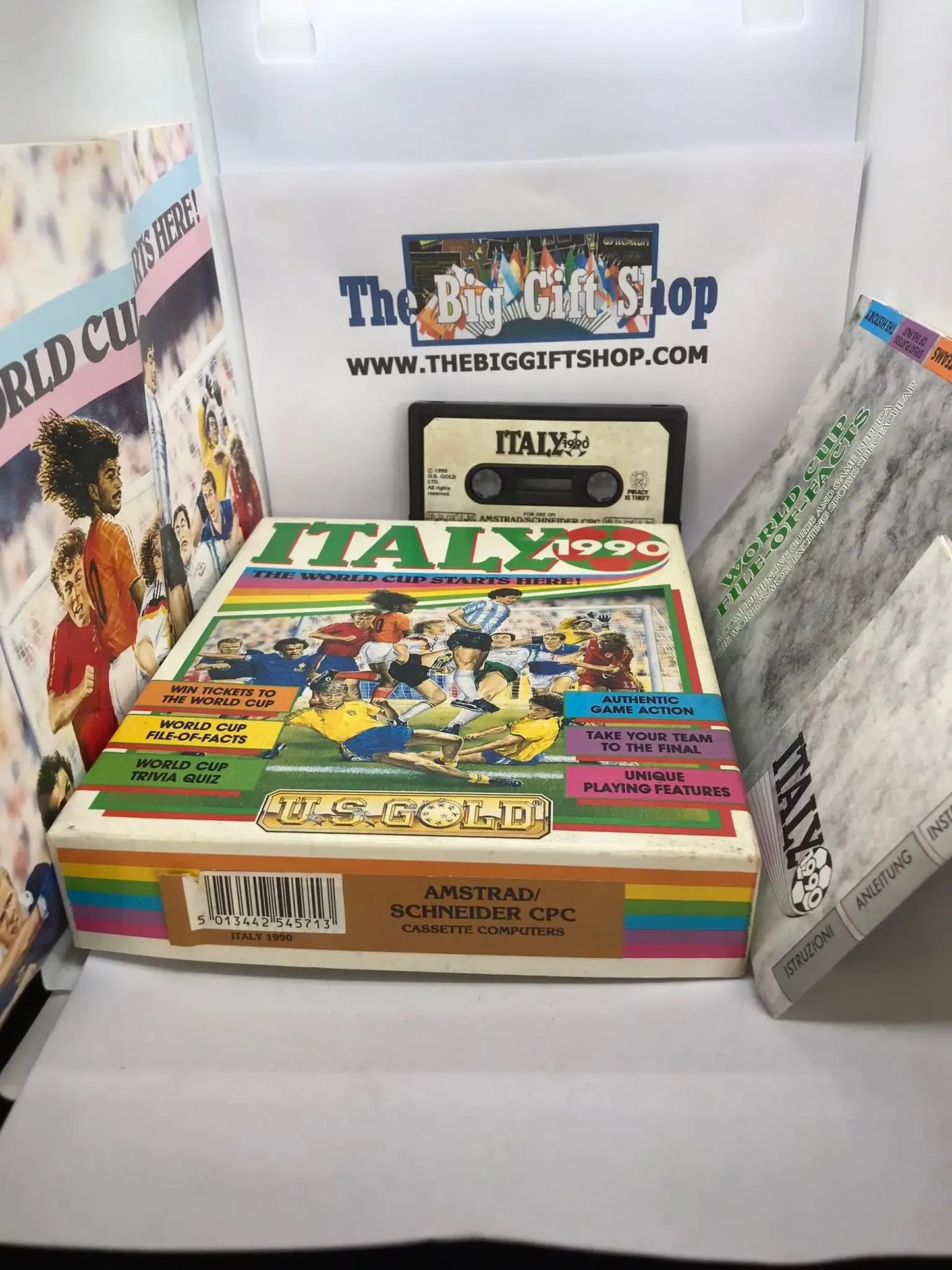 Italy 1990, CPC 464 / 664 Released by US Gold (RARE) Magretro