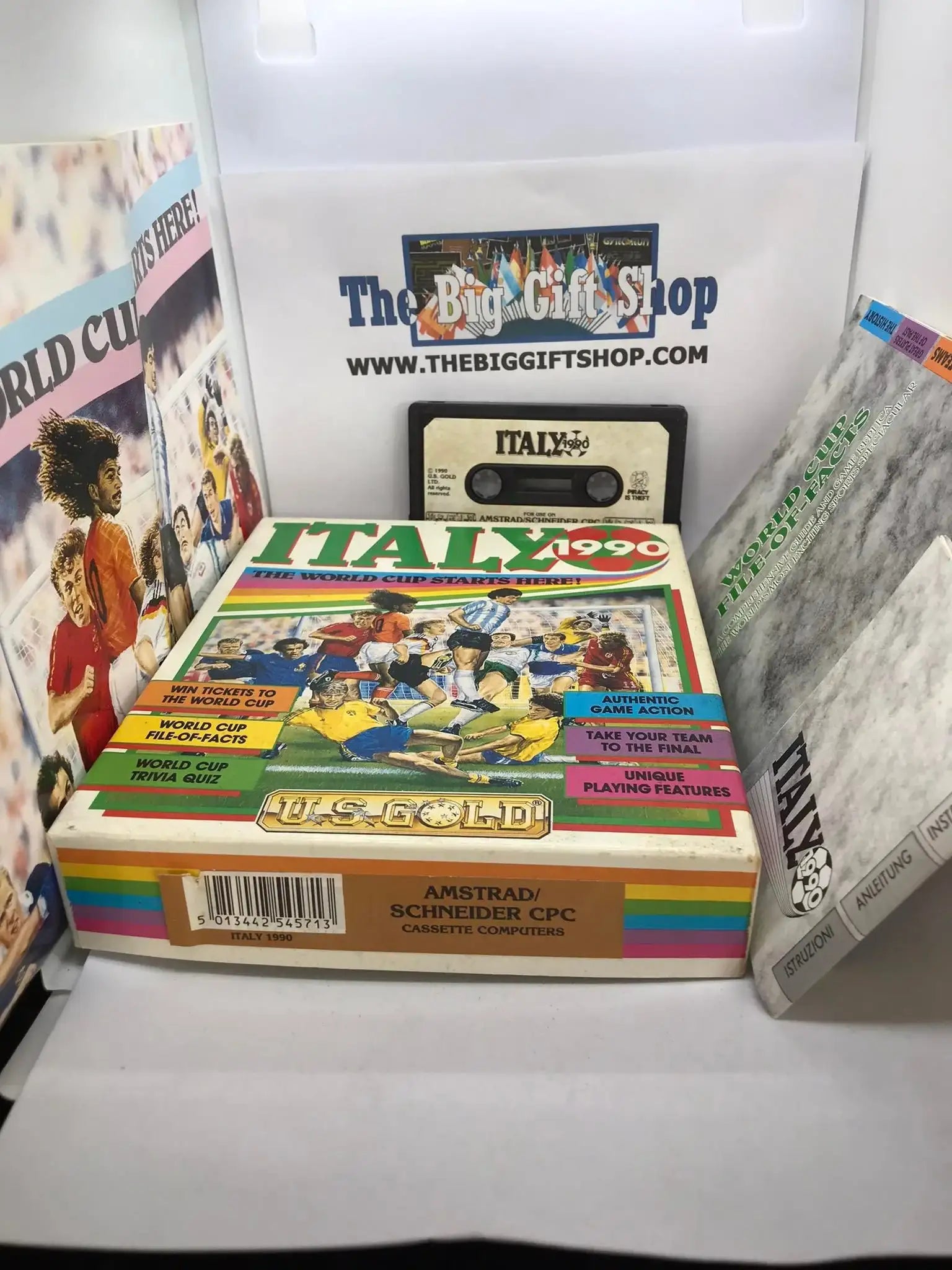 Italy 1990, CPC 464 / 664 Released by US Gold (RARE) Magretro