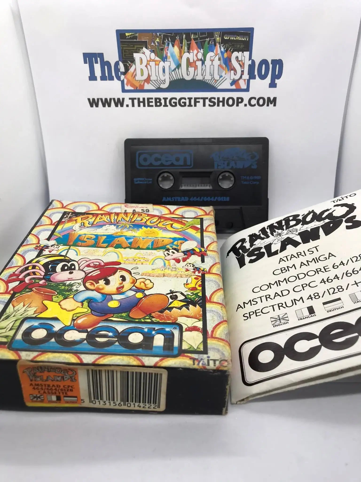 Rainbow Islands, CPC 464 / 664, Released by Ocean Software Magretro