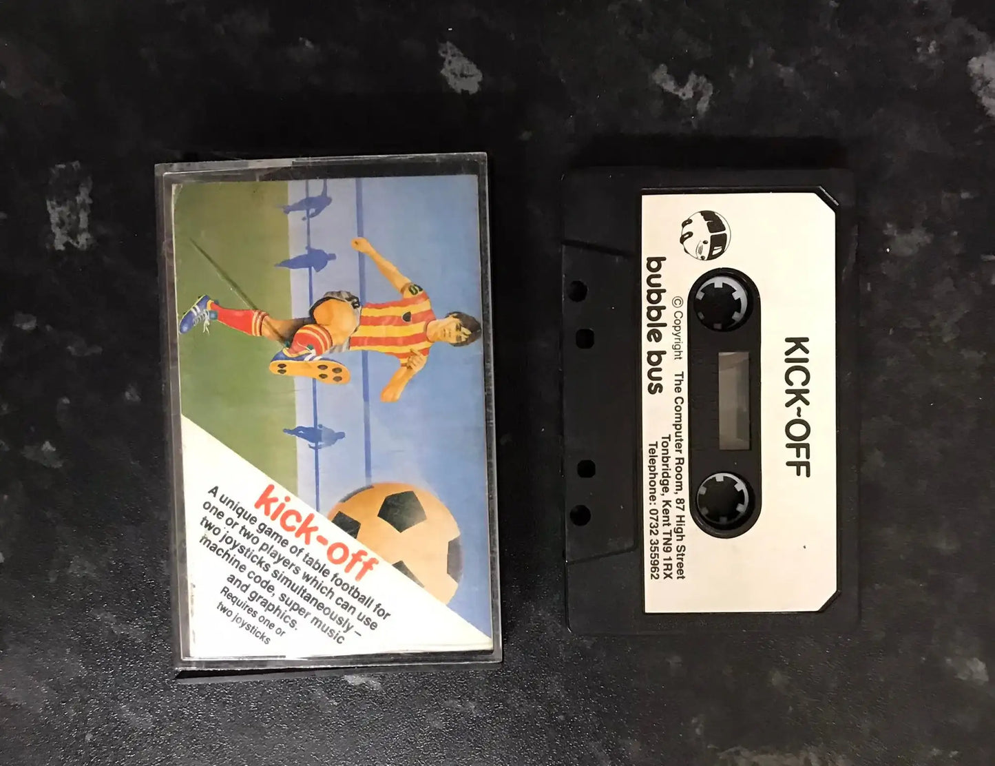 Kick off, C64 Game, by Bubble Bus, WORKING Magretro