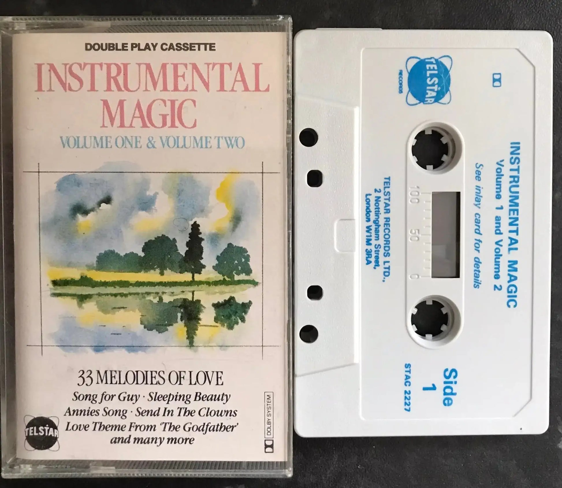 Instrumental Magic, Volumes 1 & 2, Telstar STAC 2227, Vintage Cassette Magretro