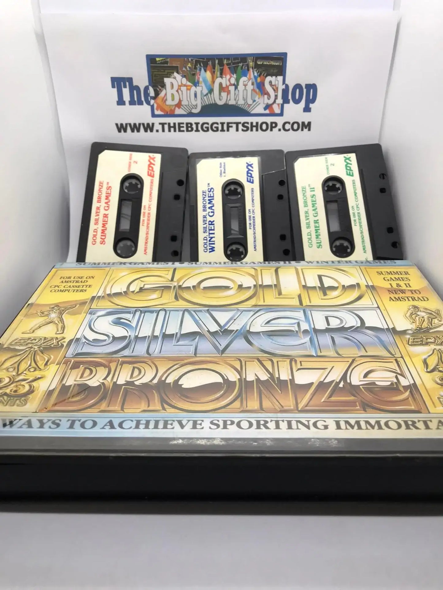 Gold Silver Bronze Compilation- CPC 464 / 664 Released by US Gold Magretro