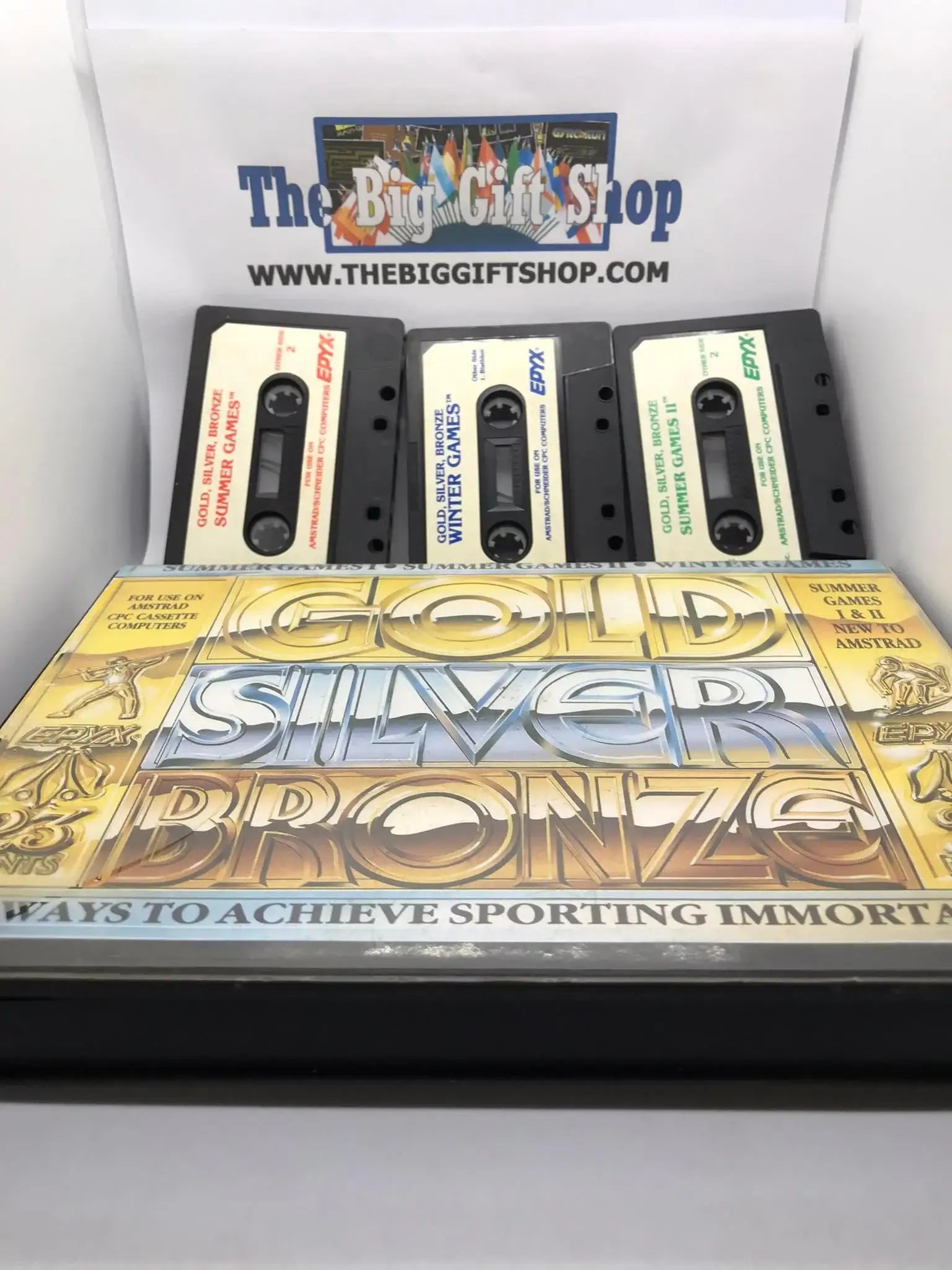 Gold Silver Bronze Compilation- CPC 464 / 664 Released by US Gold Magretro