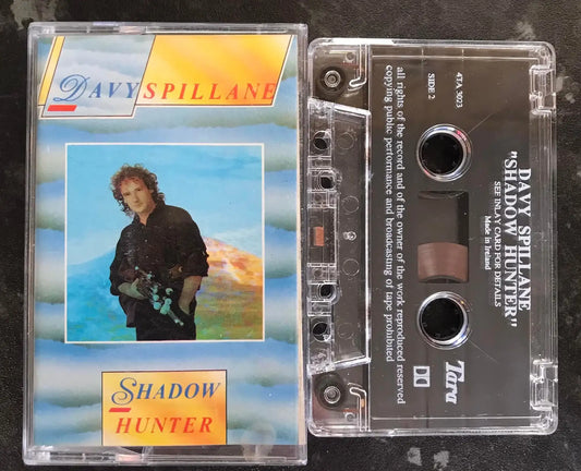 Shadow Hunter Album, Davy Spillane, Tara, 4TA 3023, Vintage Cassette Magretro