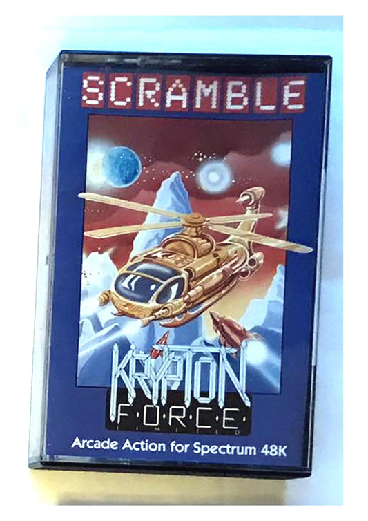 Scramble, ZX Spectrum by Krypton Force (RARE) Magretro