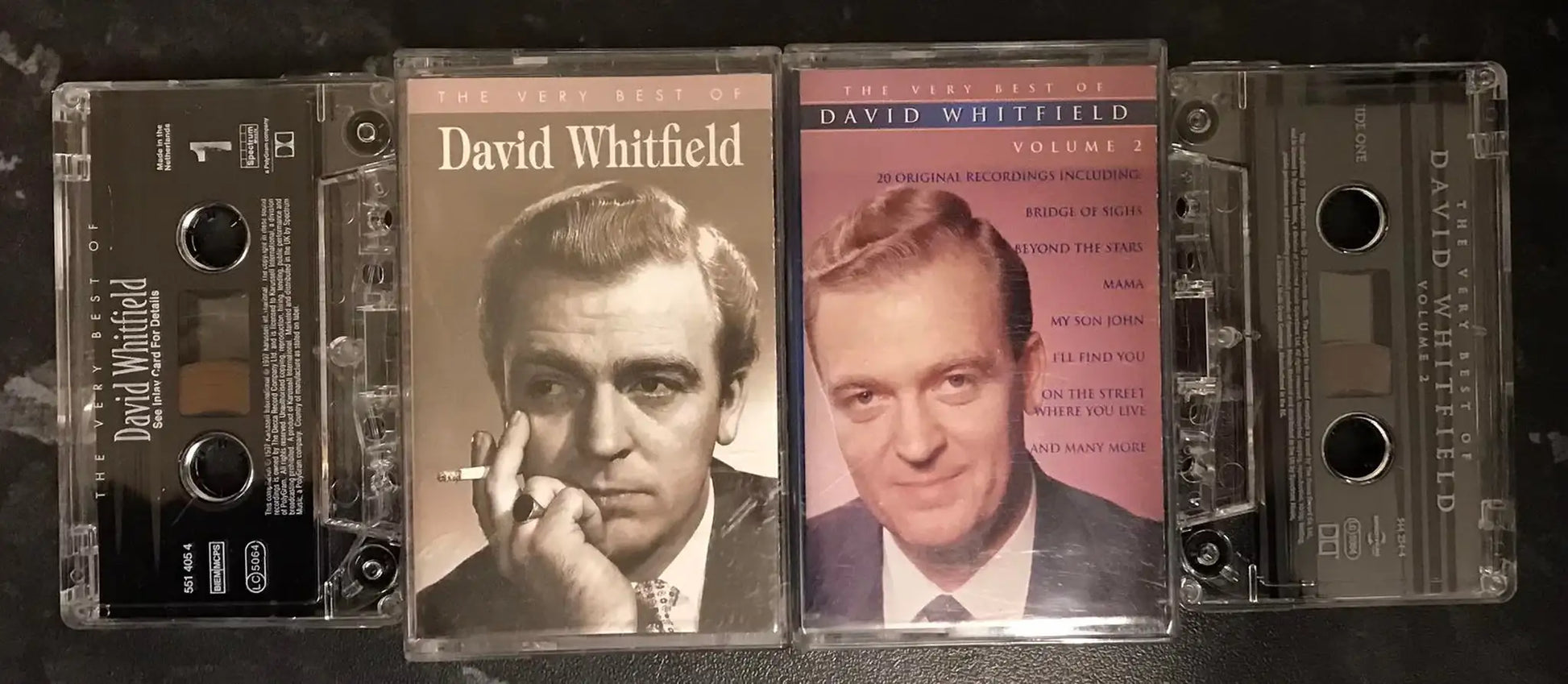 The Very best of David Whitfield, Vol 1 and 2, 551 405-4, 544 254-4, Magretro