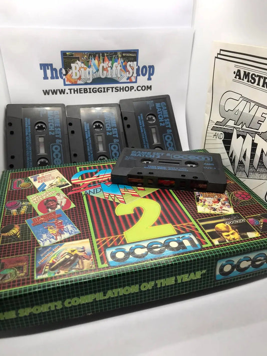 Game Set and Match 2, CPC 464 / 664 Released by Ocean Software Magretro